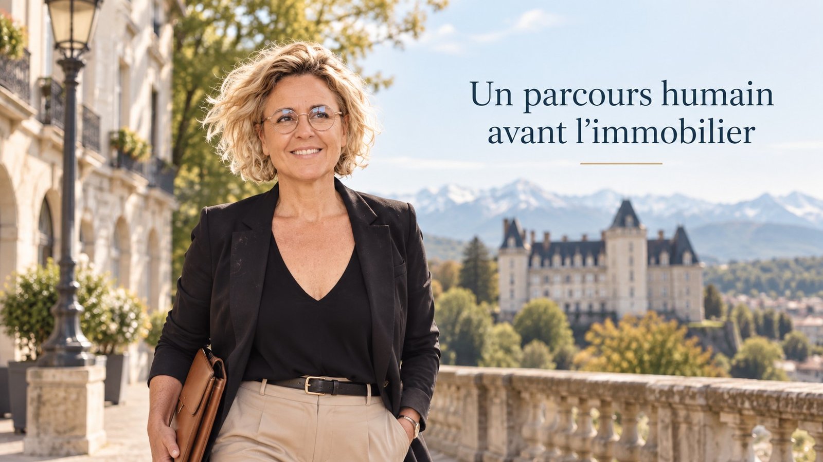 Le parcours de Sörenn Ané : un parcours humain avant l'immobilier, aujourd'hui conseillère immobilier à Pau
